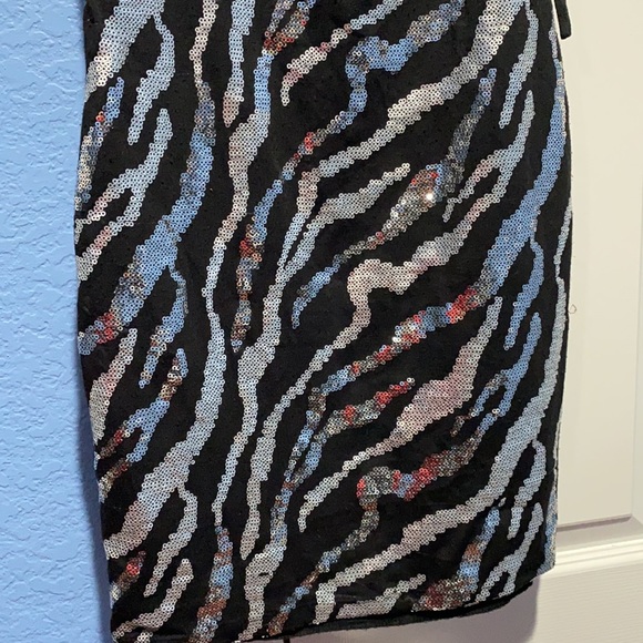 Party sequin bodycon dress, NYE Dress - Picture 4 of 5